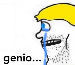 genio llorando